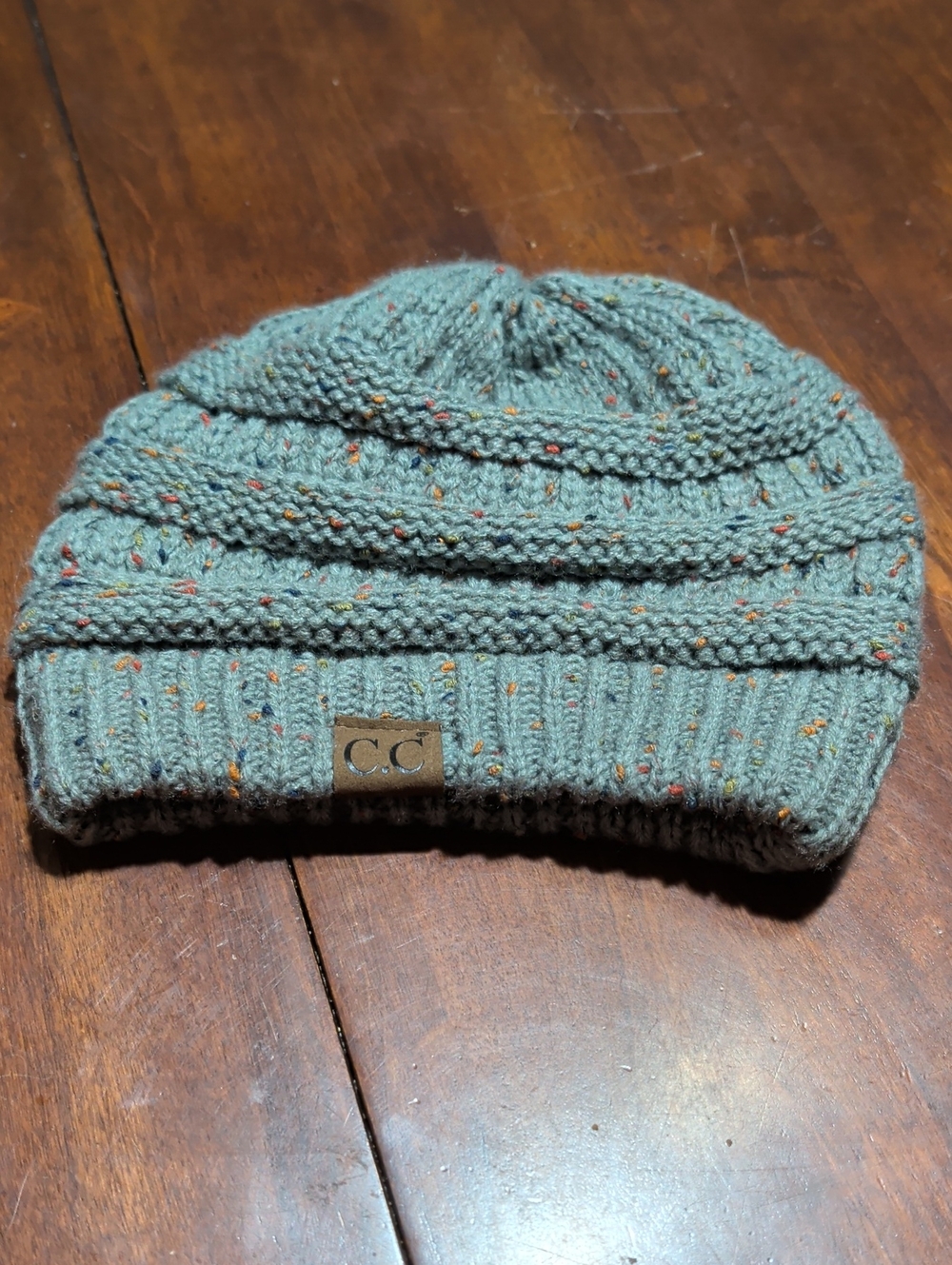 C.C. Confetti Knit Beanie CabinCore Cozy Earthy Outdoorsy
